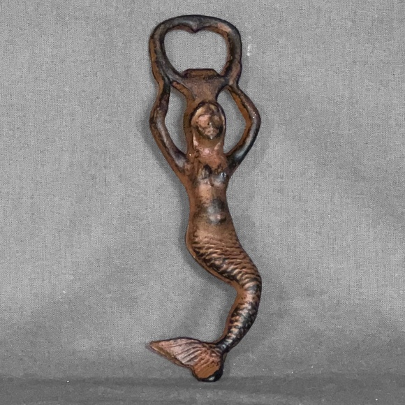 Rustic Mermaid Bottle Opener - Picture 1 of 3